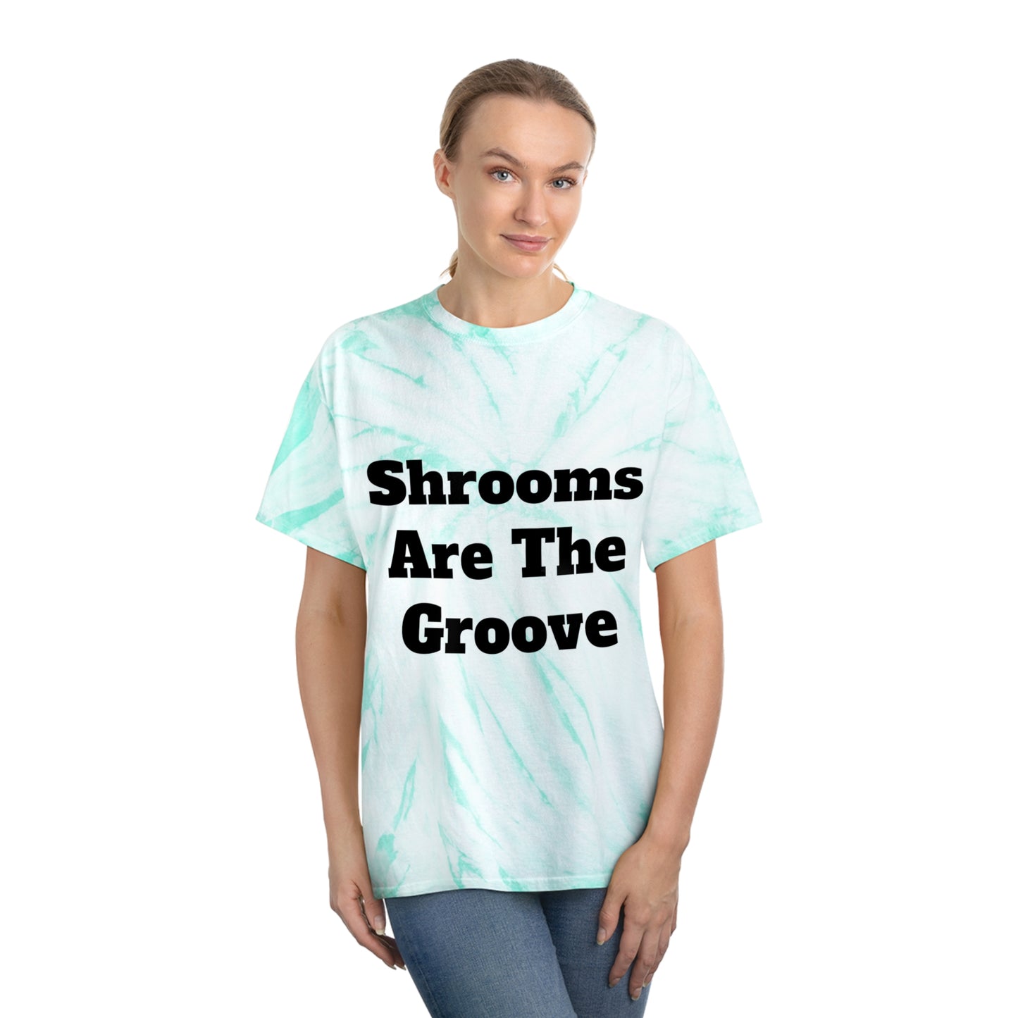 Shrooms Are The Groove Tie-Dye Tee