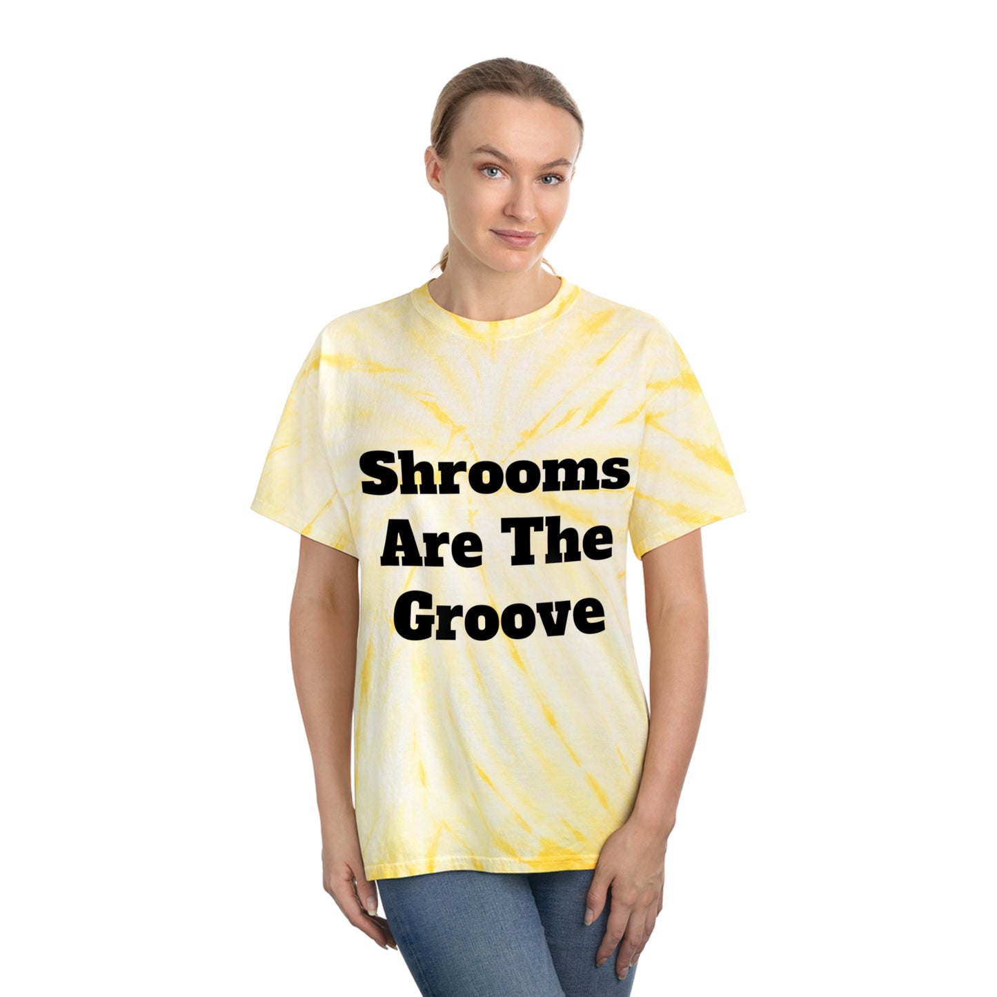 Shrooms Are The Groove Tie-Dye Tee