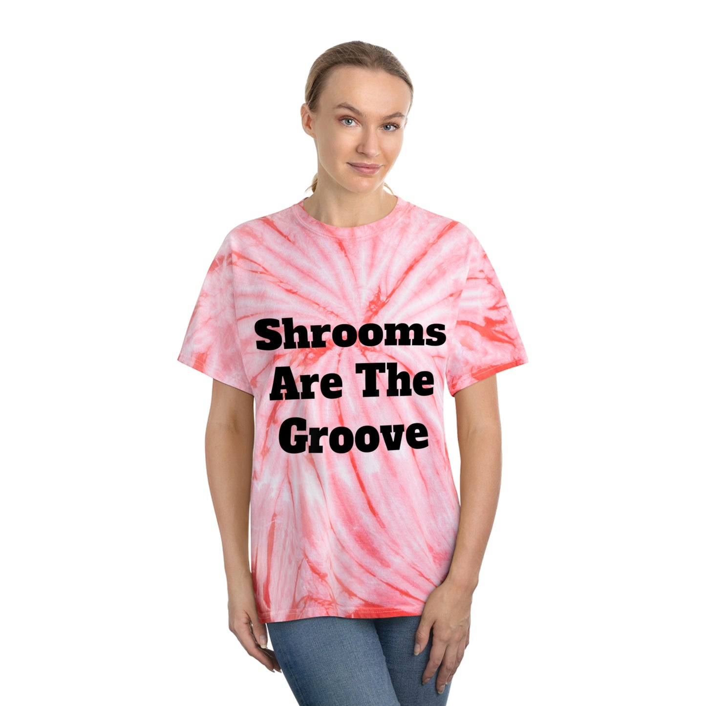 Shrooms Are The Groove Tie-Dye Tee