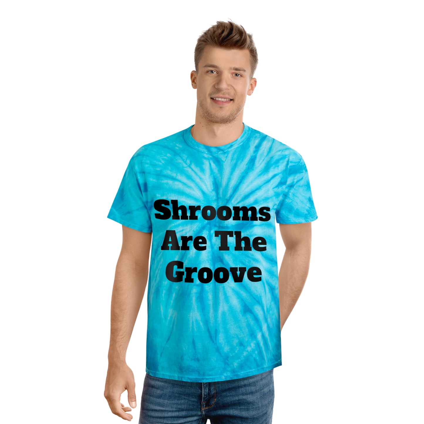 Shrooms Are The Groove Tie-Dye Tee