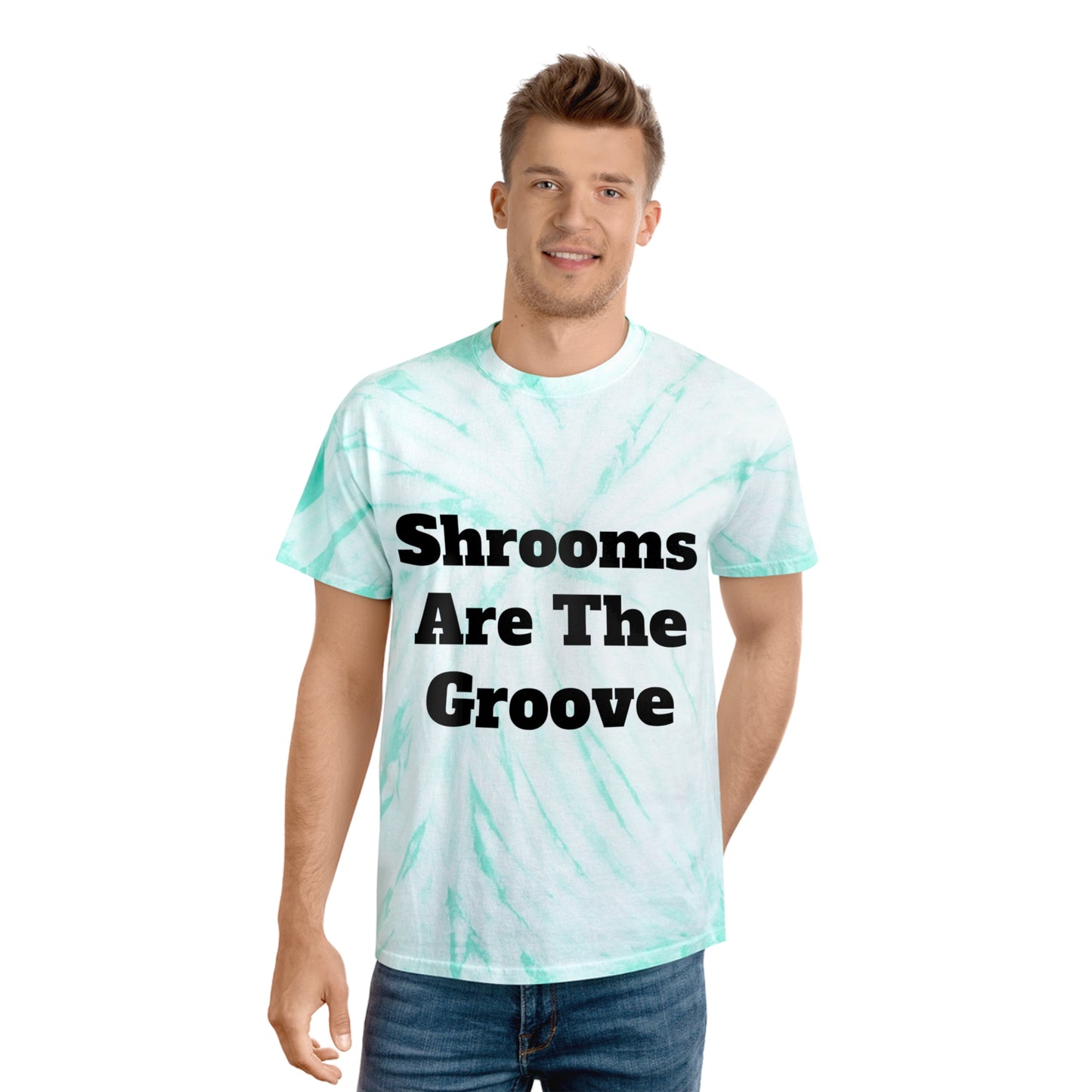 Shrooms Are The Groove Tie-Dye Tee