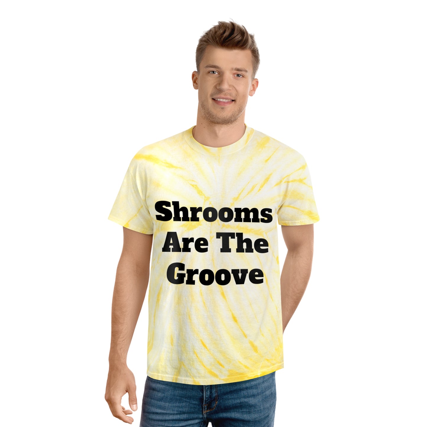 Shrooms Are The Groove Tie-Dye Tee