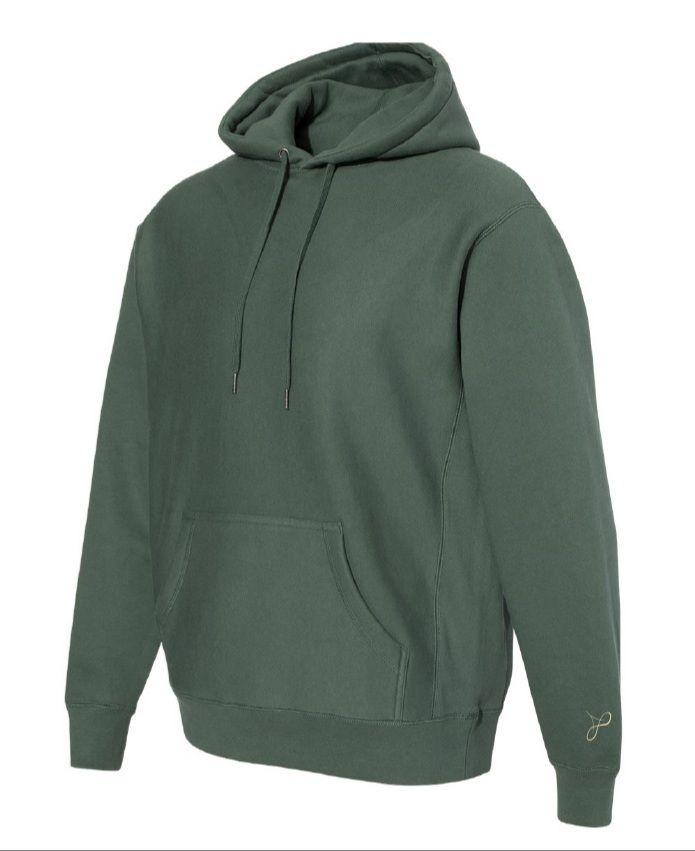 Embroidered Silution Logo Heavy Duty Cotton Hoodie